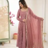 Sabina 5330 Roman Silk Designer Embroidery Anarkali Readymade Dress Wholesale