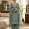 Sabina 5331 Gmy Silk Embroidery Festive Sharara Suit Wholesale