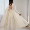 Beautiful Sabina 5332 Kora Cotton Schiffli Work Anarkali Readymade Dress Wholesale 2026