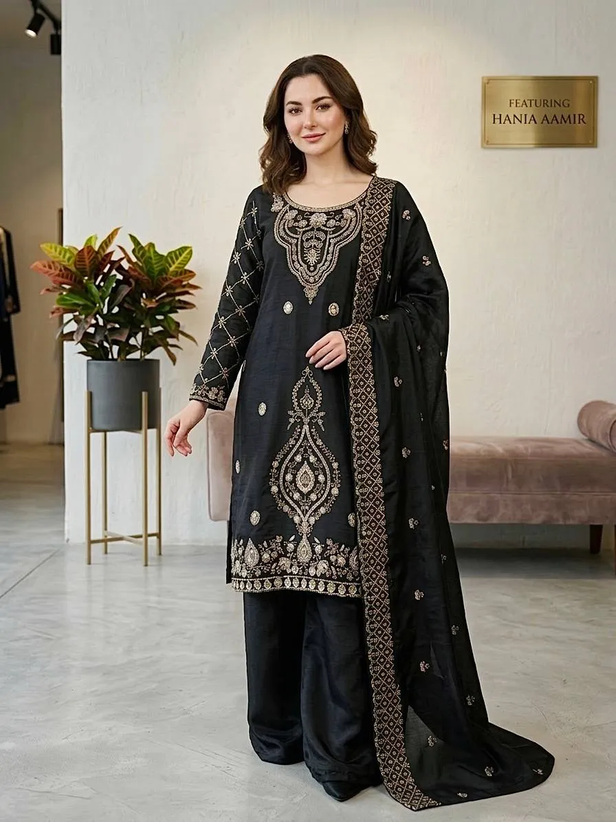Sabina 5335 Gmy Choo Silk Embroidery Festival Readymade Dress Wholesale