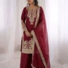 Sabina 535 Gmy Silk Embroidery Festival Salwar Suit Wholesale