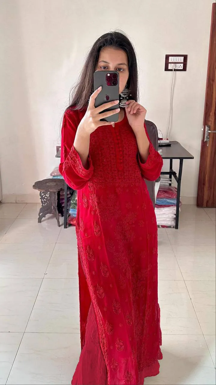Beautiful BV 354 Georgette Kurti Pant With Dupatta Embroidery Work 2026