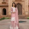 BV 442 Jimmy Choo Sharara Suit With Embroidery Work Wholesale