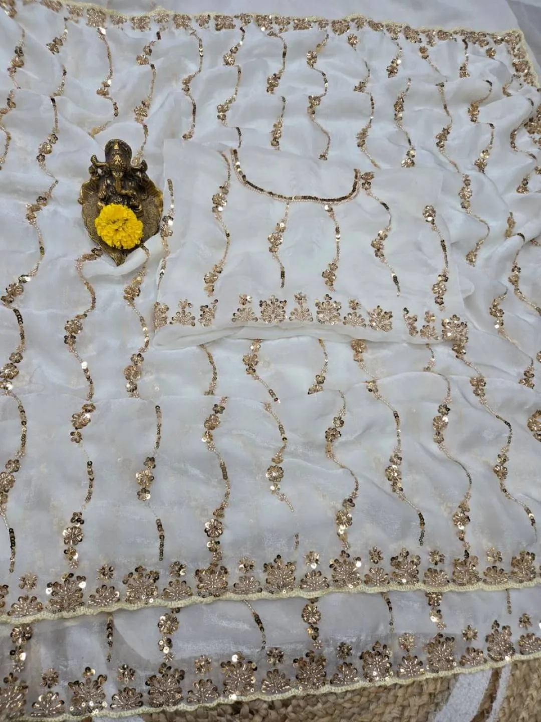 RC1 Avni Space Silk Original Deeds Work Saree Wholesale Surat