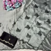 RC1 Black Berry Rangoli Silk Original Sikvens Work Festival Saree Wholesale Surat
