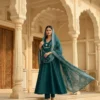 KR 402 Cotton Morphich Hand Work Readymade Dress Wholesale Surat