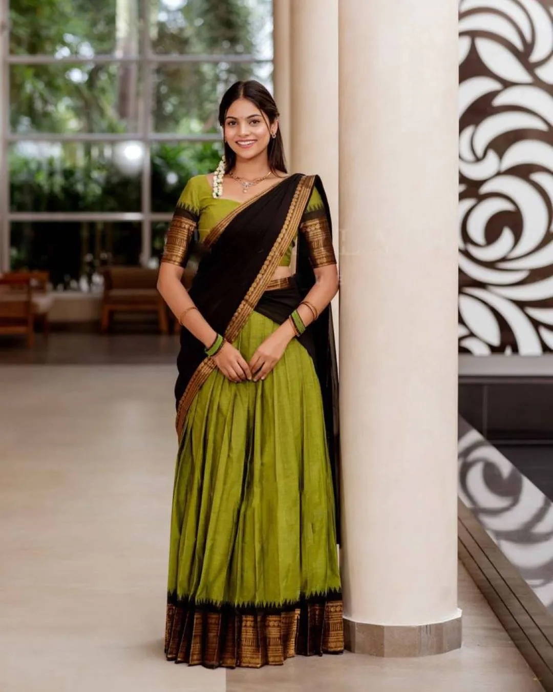 Vally 87 Vol 5 Kanchi Cotton Zari Weaving Festival South Style Lehenga Saree Wholesale Surat