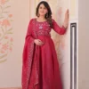 Moni 1230 Gold Crush embroidery Festival Gown Wholesale Surat