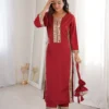Mohini 9324 Crepe Mirror Lace Work Kurta Wholesale Surat