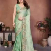 Kiara Gucci2 Soft Silk Embroidery Festival Saree Wholesale Surat