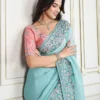 Stylish Kiara Suvarna Curnchy Silk Embroidery Work Party Wear Saree Wholesale Surat 2026