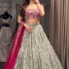 Launching SBD 1831 Faux Georgette Mirror Embroidery Wedding Lehenga Choli Wholesale Surat 2026