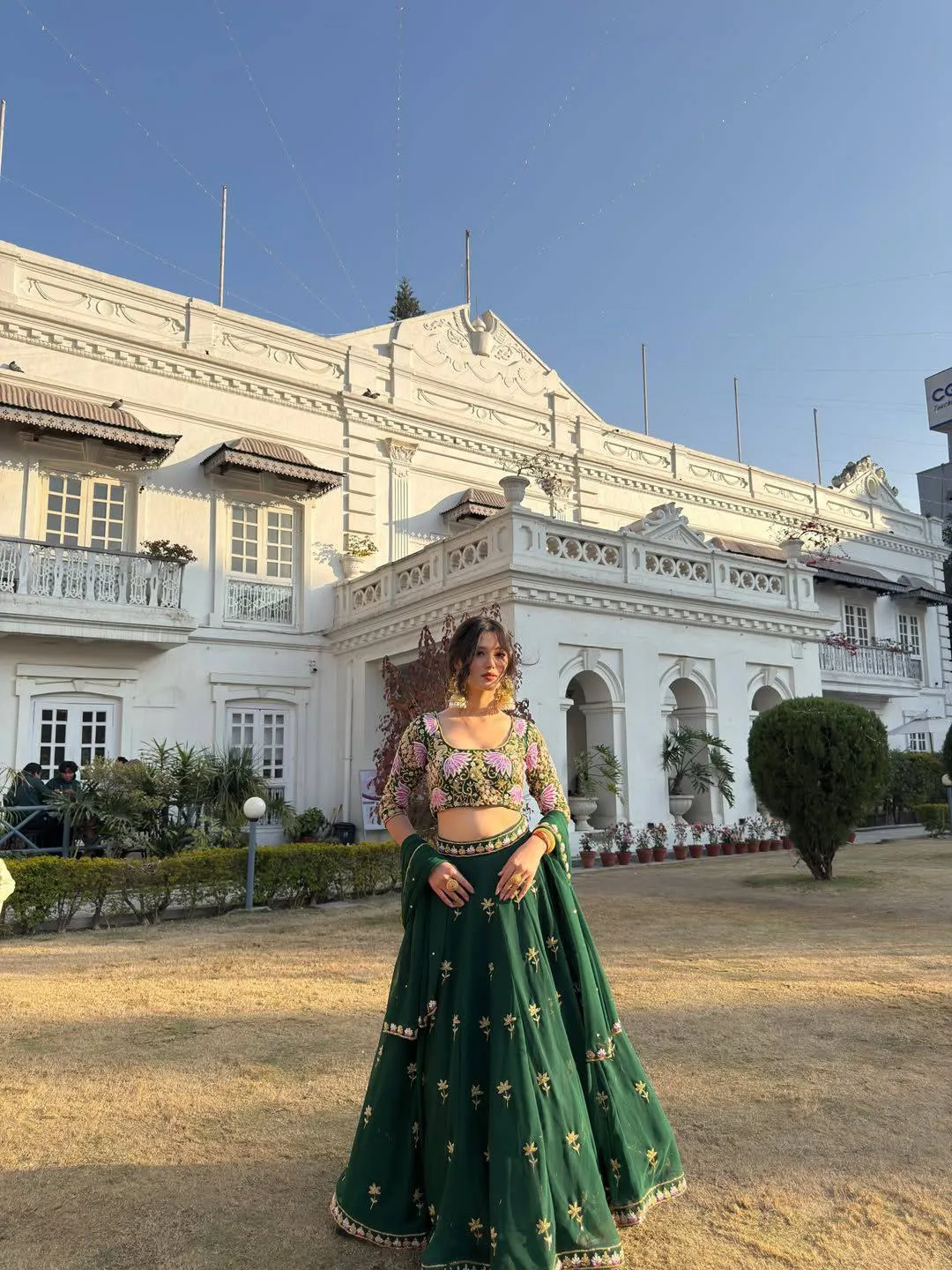 SBD 1835 Fox Georgette Embroidery Work Lehenga Choli Wholesale Surat