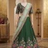 SBD 1842 Satin Silk Embroidery Work Lehenga Choli Wholesale Surat
