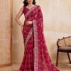 Kiara Devki3 Georgette Bandhej Printed Festival Saree Wholesale Surat