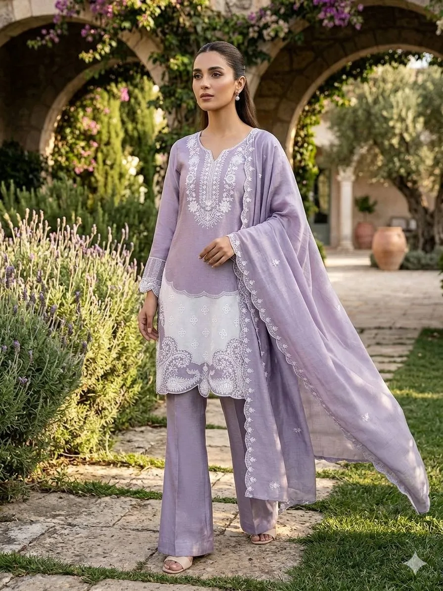 BV 459 Air Tex Chinon Designer Embroidery Readymade Dress Wholesale Surat
