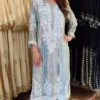 BV 460 Rayon Embroidery Festival Readymade Dress Wholesale Surat