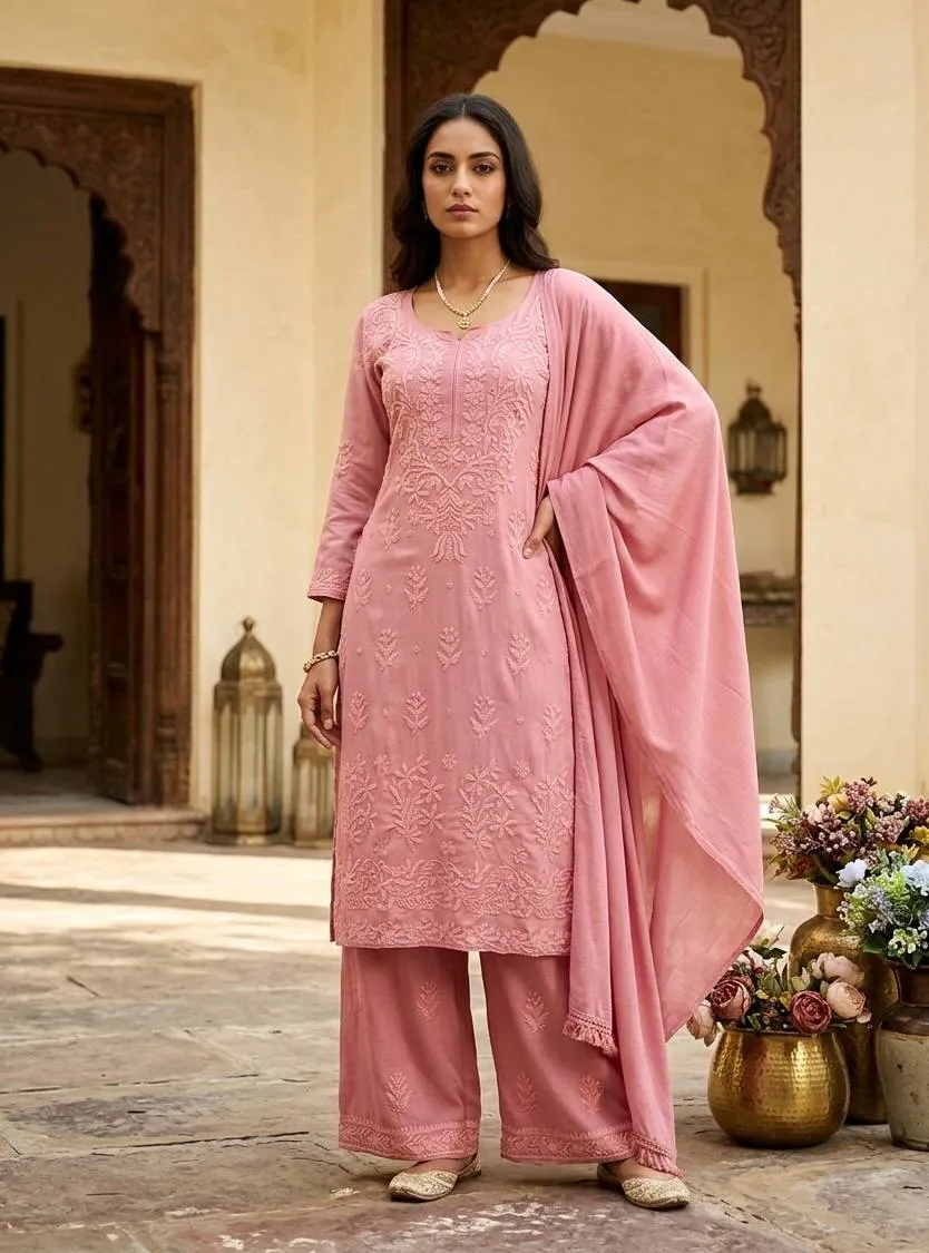 BV 368 Reyon Daily Wear Embroidery Readymade Dress Wholesale Surat