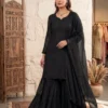 BV 456 Georgette Sequence Embroidery Festival Sharara Suit Wholesale Surat