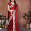 Kiara Starbucks1 Rangoli Silk Embroidery Festival Saree Wholesale Surat