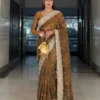 Kiara Reemani Tone Twill Net Chikankari Work Saree Wholesale Surat