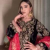 Beautiful C585 1410 Velvet Zari Embroidery Party Wear Pakistani Suit Wholesale Surat 2026