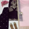 Launching C585 1424 Velvet Zari Embroidery Festival Readymade Dress Wholesale Surat 2026