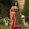 C585 1425 Velvet Embroidery Work Readymade Dress Wholesale Surat
