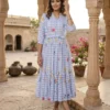 Buy Moni 1258 Muslin Silk Gingham Print Kurtis In Surat Wholesale 2026