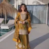 Mohini 9327 Chiffon Zari Sequins Readymade Sharara Suit Wholesale In Surat