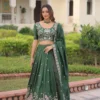 Mohini 7153 Vichitra Silk Embroidery Work Lehenga Choli Surat Market
