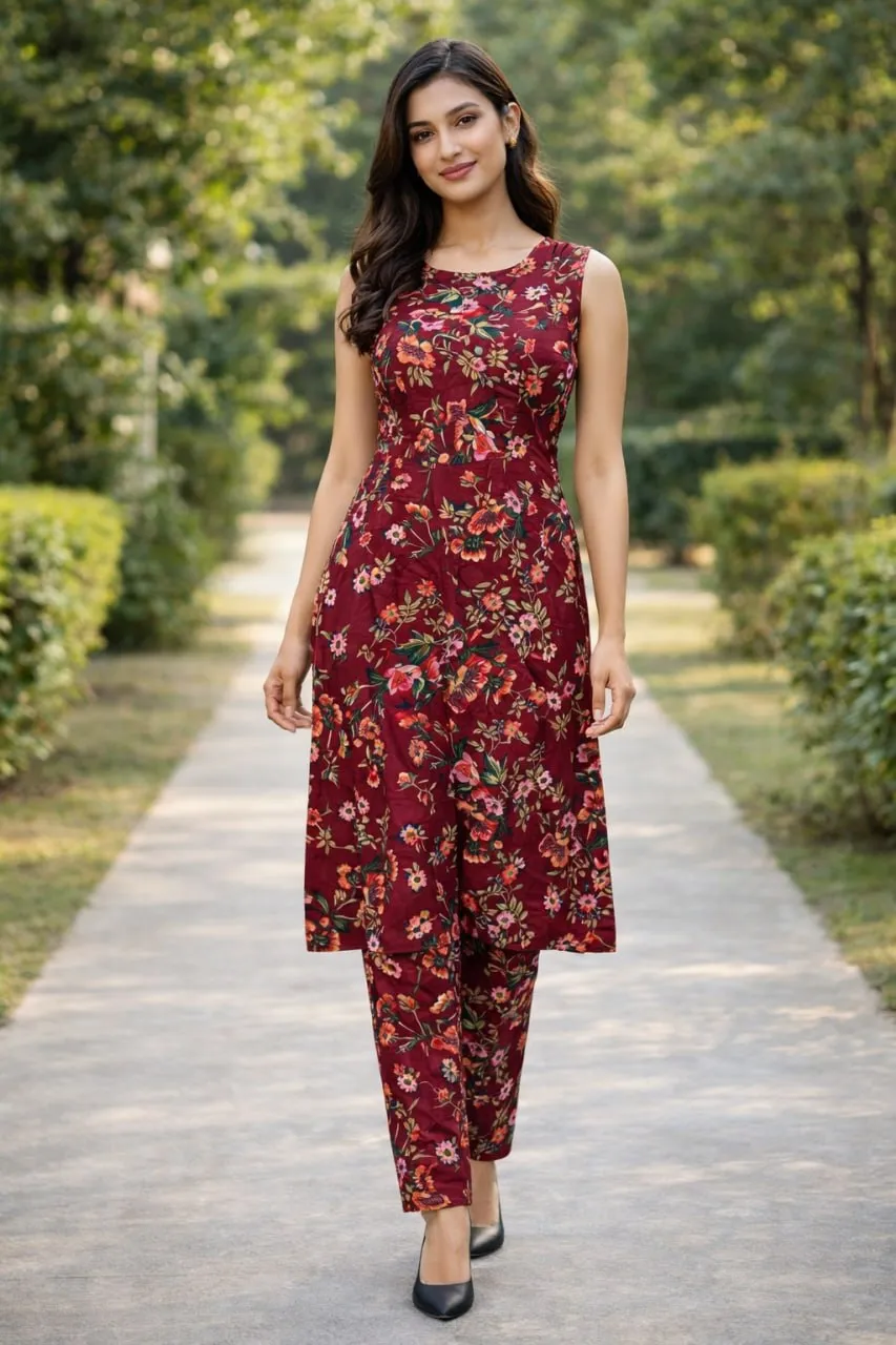 Mohini 9335 Crepe Flower Printed Co Ord Set Wholesale Surat
