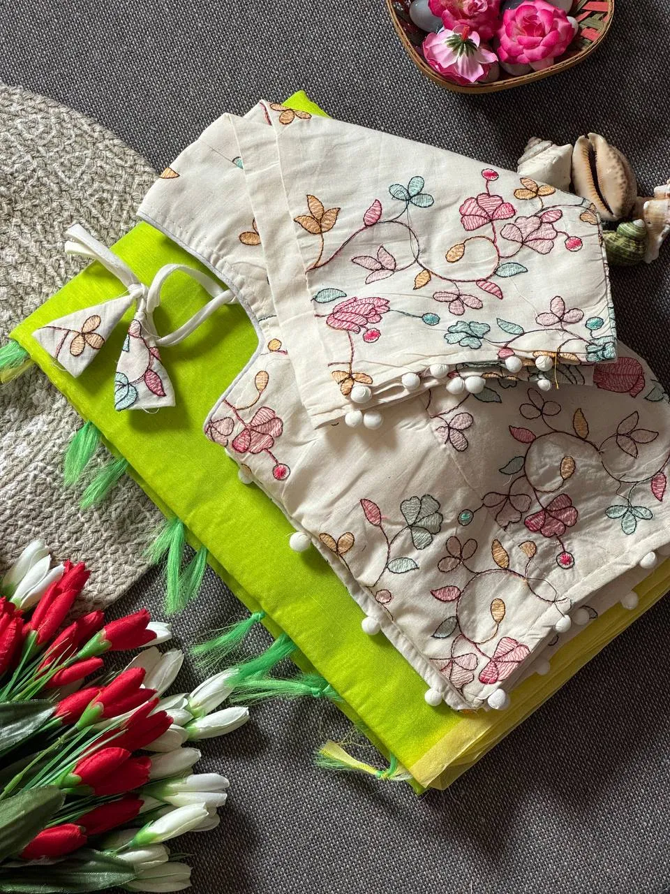 WMS Loom Chanderi Cotton Saree Wholesale Surat