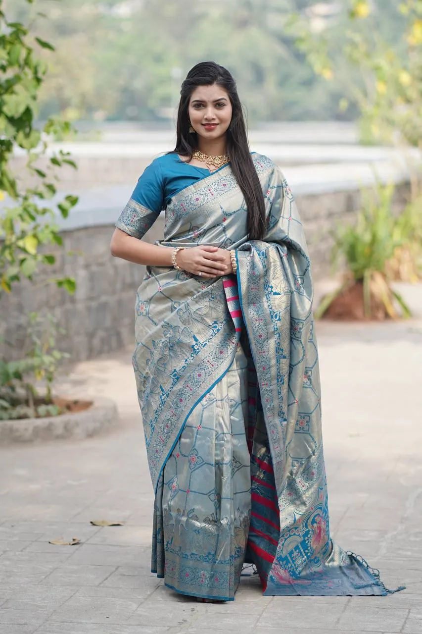 WMS Tissue Silk Festival Wholesale Surat Saree