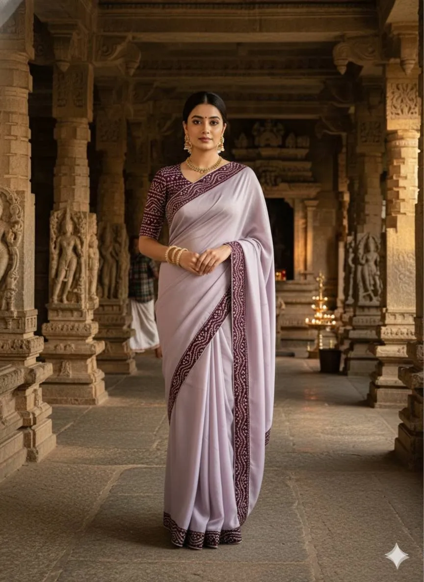 WMS Georgette Bandhej Printed Saree Wholesale Surat