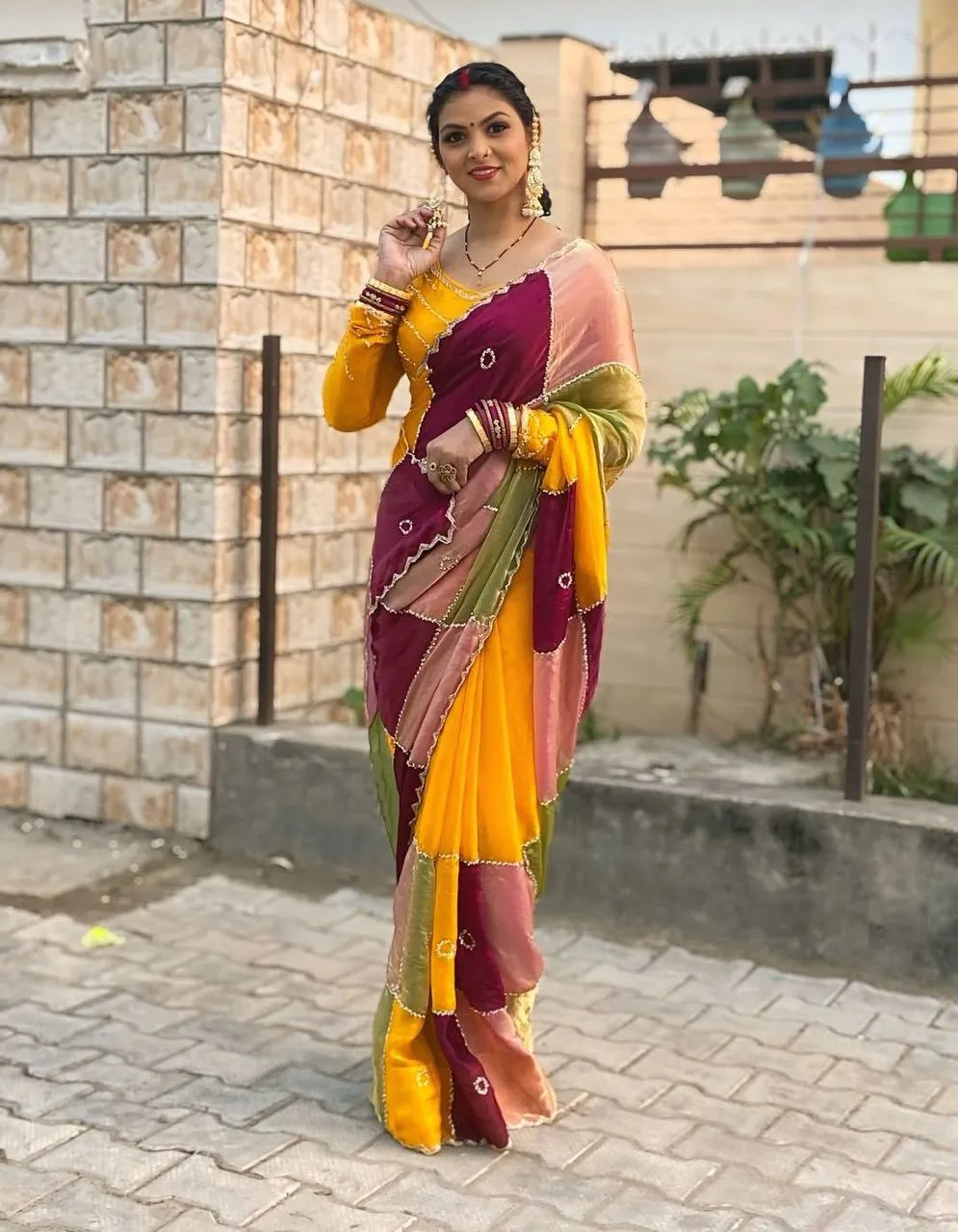 WMS Space Silk Festival Saree Wholesale Surat