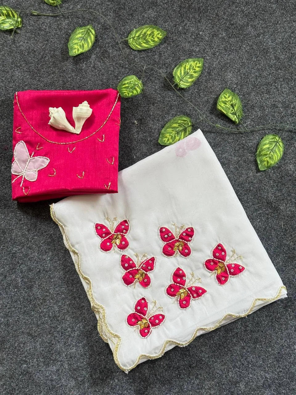 WMS Gerogete Festival Trending Saree Wholesale Surat