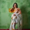 WMS Soft Taby Flowar Prined Party Wear Saree Wholesale Surat
