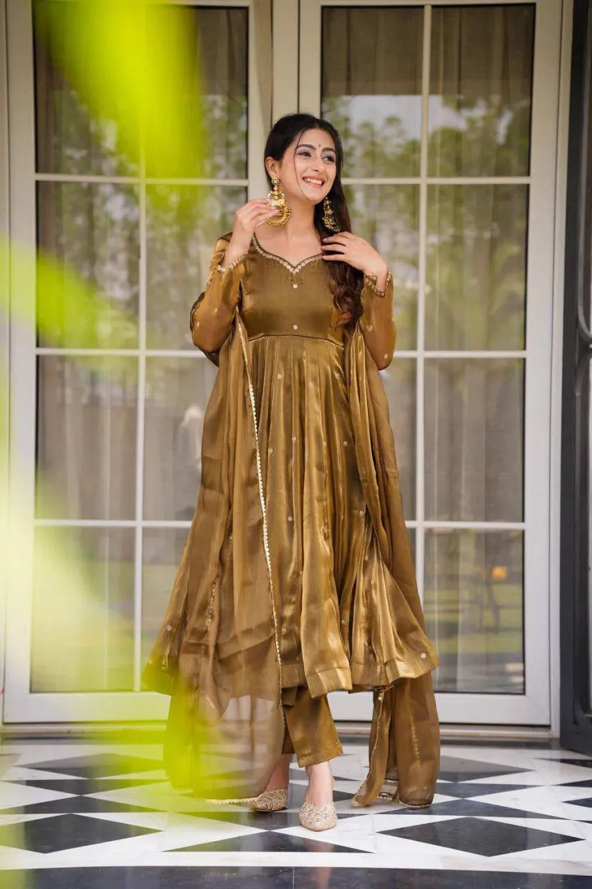 Deepika 5897 Jimi Choo Thread Work Festival Gown Wholesale Surat