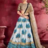 Zeel 7505 Art Silk Embroidery Floral Printed Lehenga Choli Wholesale Surat