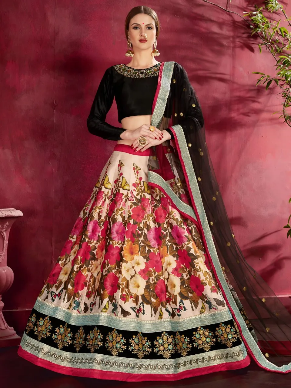 Zeel 7507 Art Silk Embroidery Festive Lehenga Choli In Surat Wholesale Market
