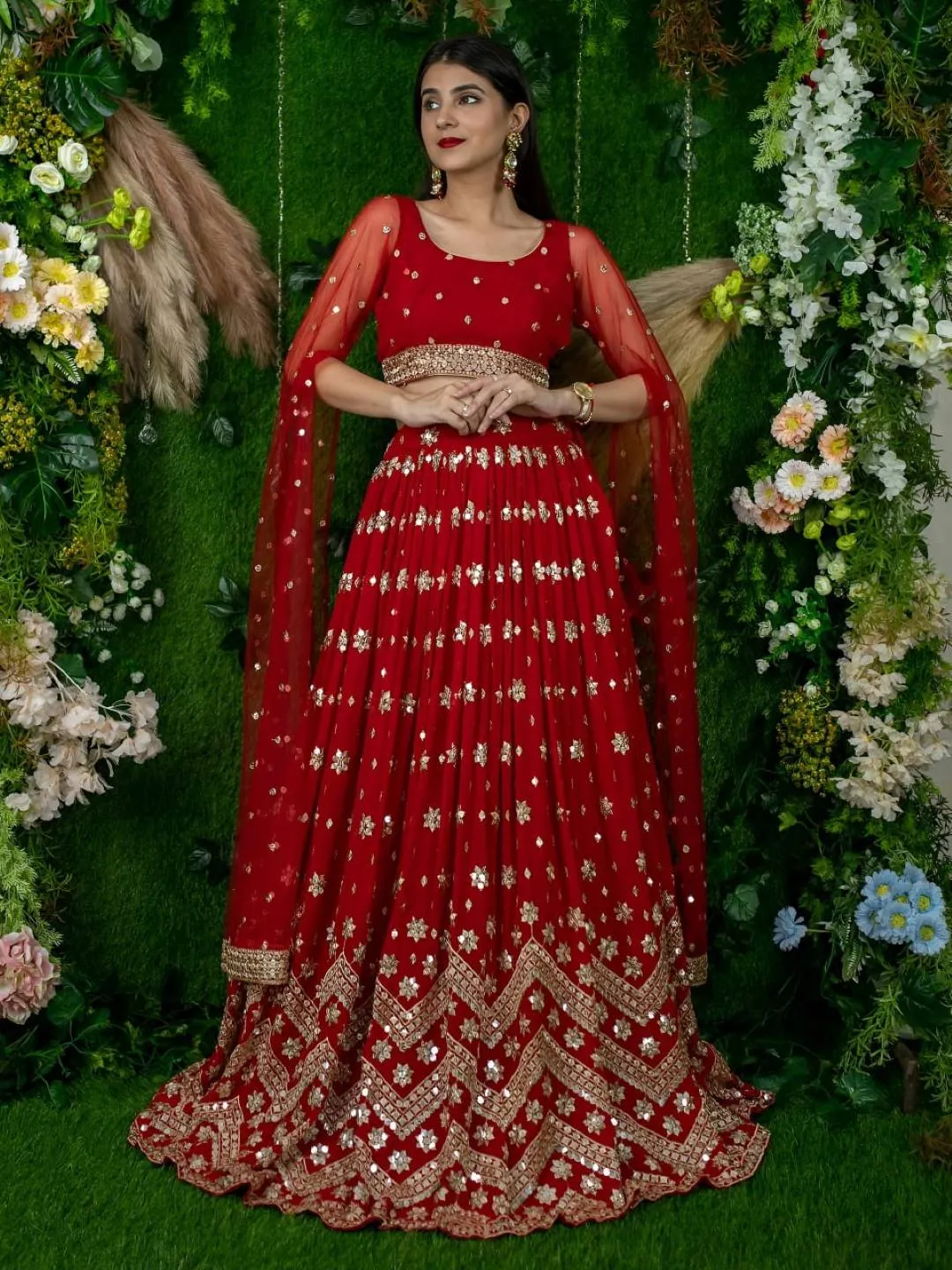 Zeel 15060 Georgette Festive & Wedding Lehenga Choli Wholesale Surat