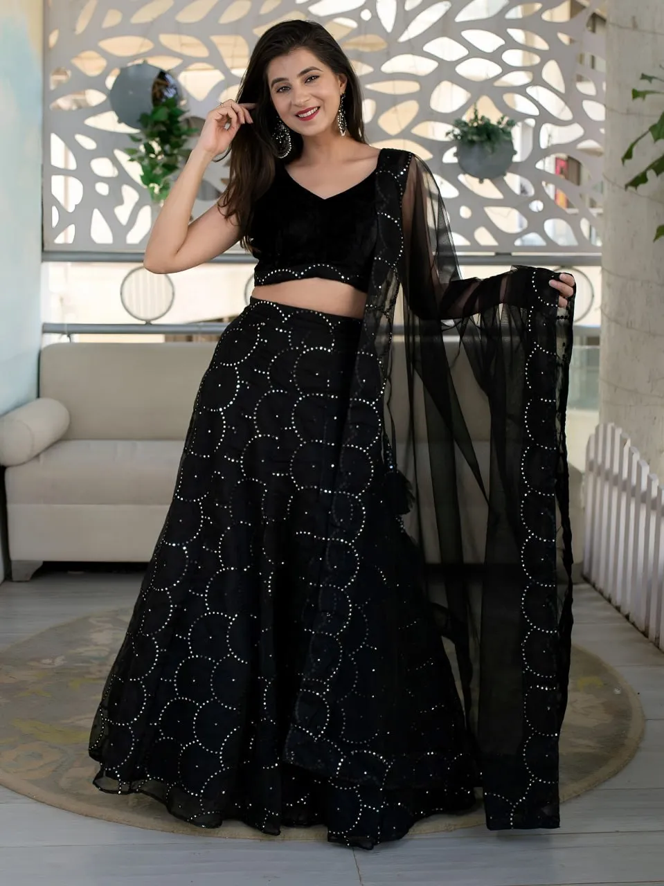Zeel 15052 Organza Floral Printed Lehenga Choli Wholesale Surat