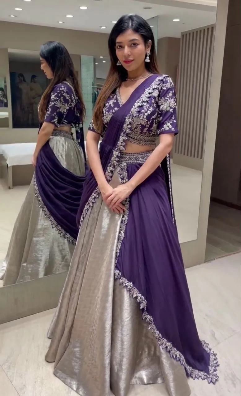 Madhuri 245 Rangoli Trending Embroidery Wedding Ready To Wear Saree Wholesale Surat