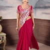 Madhuri 254 Star Georgette Sequence Ready To Wear Saree Wholesale Surat