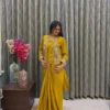 Madhuri 256 Satin Embroidery Ready To Wear Saree Wholesale Surat