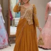 258 Rangoli Trending Embroidery Ready To Wear Saree Wholesale Surat
