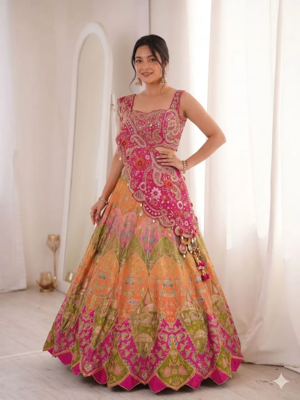 Madhuri 259 Crep Printed Ready To Wear Saree Wholesale Surat