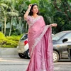 Kiara Bhakti Chinon Silk Party Wear Saree Wholesale Surat