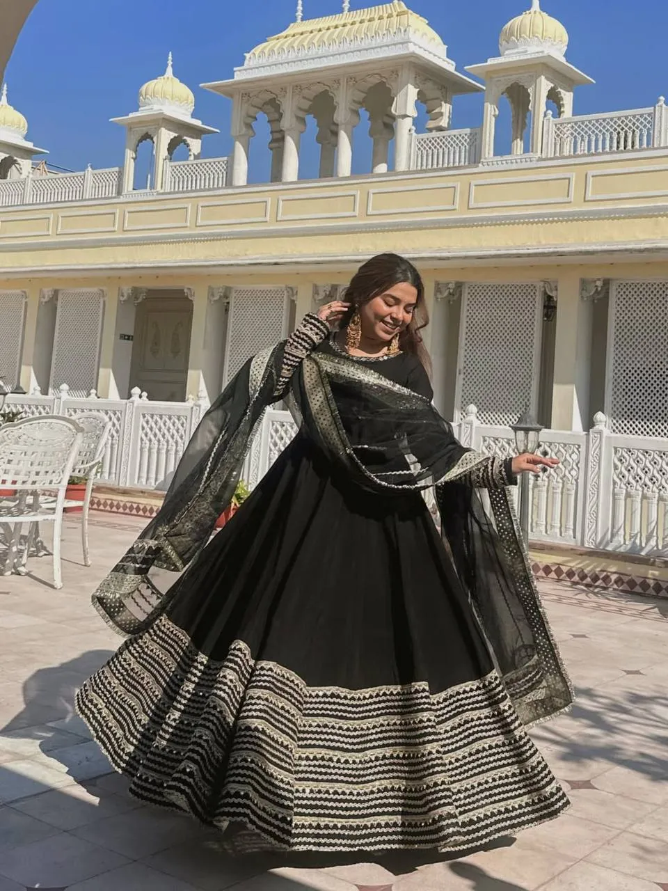 STD 6104 Rayon Embroidery Work Anarkali Gown Wholesale Surat